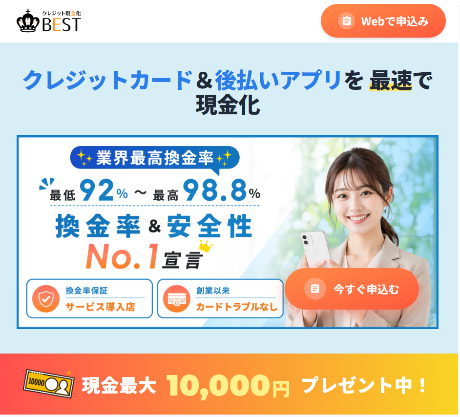 クレジットカードBEST